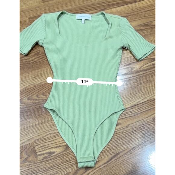 Mara Hoffman pistachio green Marlowe Body suit size xxs - Picture 7 of 12